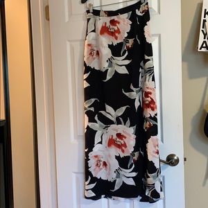 Dynamite Floral Maxi Skirt with Slit *NWT!*